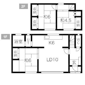西岡2-11貸家