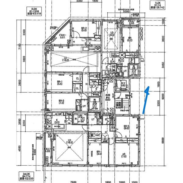 札幌市中央区北四条西２２丁目のマンション