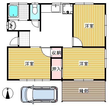 栢沼貸家
