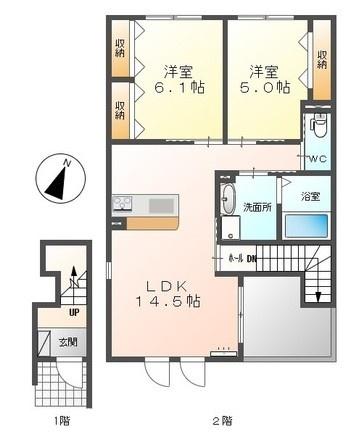 小田原市小竹のアパート