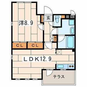 メゾンクレールＨＩＹＯＳＨＩ　Ⅱ
