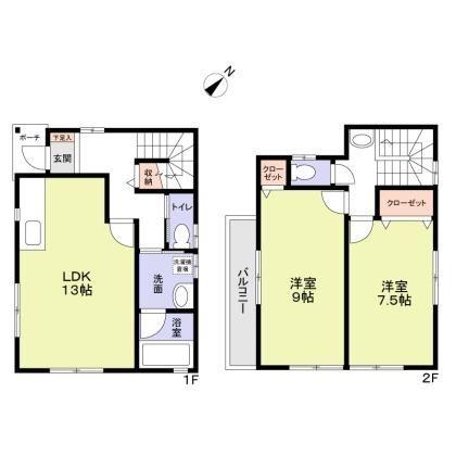 磯子区滝頭２丁目貸家２号棟
